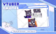 draw twitch emotes, animated emotes and badges for vtuber