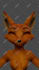 make 3d animal model with realistic fur, xgen hair and texture