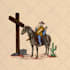 draw western vintage logo and tshirts