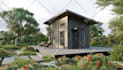 do architecture and interior design in realistic rendering