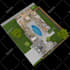 render your 3d house model using 3ds max and corona