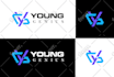design monogram logo or initial letter for personal branding