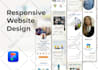 create high converting one page website landing page design