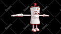 make top quality 3d model for printing, games or animation