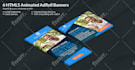 design creative HTML5 banners ads for adroll remarketing