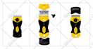 create product instruction manuals with vector line art illustrations