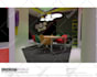 design and render exhibition stand, booth or kiosk