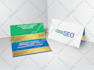 design thank you card, product insert and luxury card