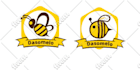 create bee logo design