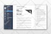 design amazing website or landing page PSD template