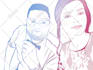 make a stylish gradient portrait