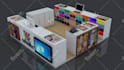 design your 3d trade booth, virtual booth, 3d display units