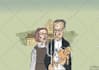 draw a political cartoon or caricature