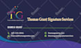 design professional business card print ready with 2 concept