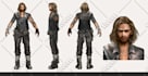 create realistic concept art and the character design