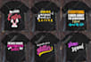 make bulk 3 custom t shirt designs for merch by amazon