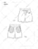 make fashion flat sketch for your design collections