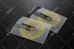 design clear transparent plastic business card