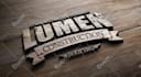 replicate your text or logo design in 3d wooden style