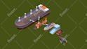 do 3d modeling with low poly and high poly style