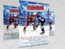 do creative sports flyer, poster, banner