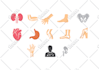 create unique and simple custom icon set