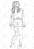 illustrate you as a zombie