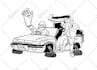 repair ai artwork into good doodle or cartoon