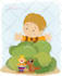 make you children book or bookcover illustration