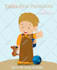make you children book or bookcover illustration