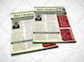 create professional newsletter design, magazine layout, email template