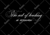 write any message in calligraphy