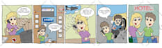 create a comic strip using your idea