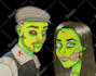 draw any character or person as a zombie