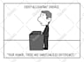 draw a panel of comic strip