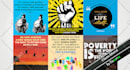 design unique social media posts and quote images