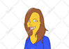 draw you as a funny yellow cartoon character