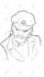 digitally sketch you or your character