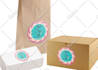do package label, sticker, logo, badge,