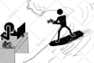 create a stickman poster for any topic you choose