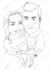 make you a portrait in this cartoon style