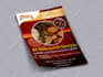 design restaurant menu, food flyer, price list, TV screen digital menu board
