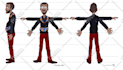 illustrate in black and white from