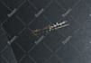 revise your name in the luxurious signature curve