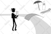 create a stickman poster for any topic you choose