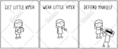 draw you a silly picture or comic