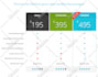 design inspiration pricing tables in PSD or png and HTML