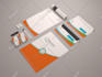 design business card or letterhead or statonary print ready