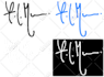 digitize handwritten signature to digital vector