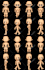 create a pixel art character